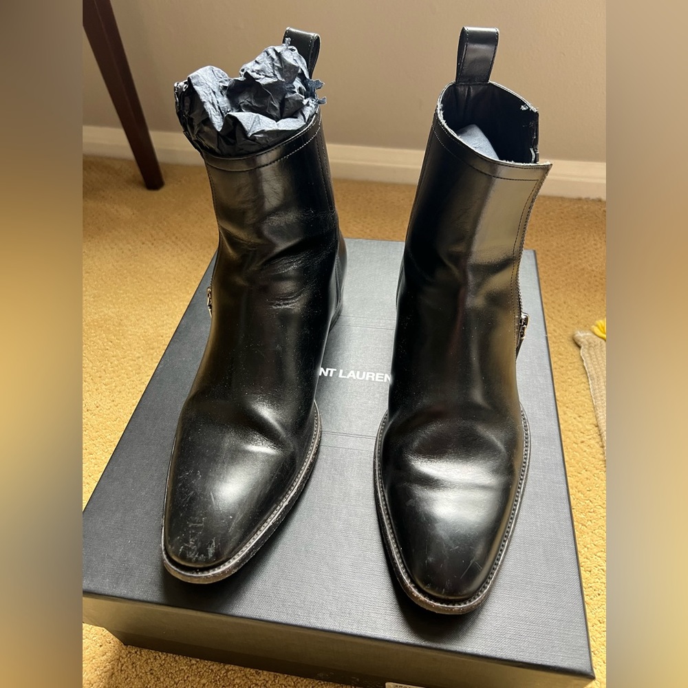 Saint Laurent black boots - Picture 3 of 15